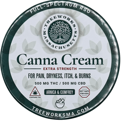 Canna Cream 500mg CBD | 500mg THC
