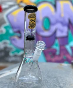 Jb Percolator Glass Bong - 12 inches