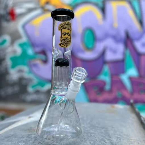 Jb Percolator Glass Bong - 12 inches