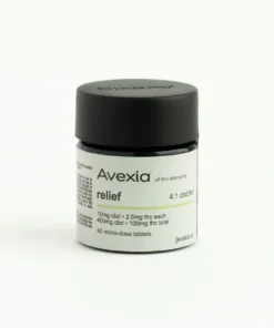 Avexia CBD 4:1 Relief Tablets