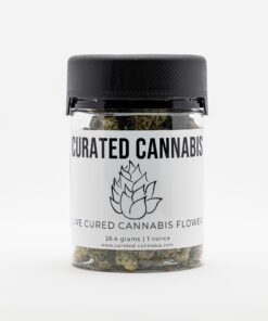 CURATED CANNABIS – DESIGNER FLOWER – 28 GRAMS/1OZ