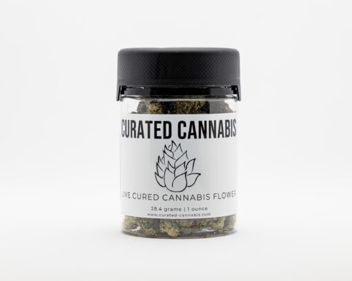 CURATED CANNABIS – DESIGNER FLOWER – 28 GRAMS/1OZ