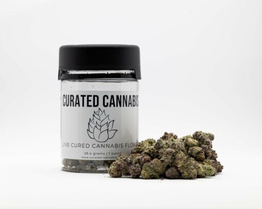 CURATED CANNABIS – DESIGNER FLOWER – 28 GRAMS/1OZ