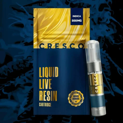 Cresco Indica 707 Headband Liquid Live Resin Cartridge