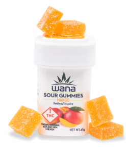 Mango Sativa Sour Gummies 100mg 10-pack