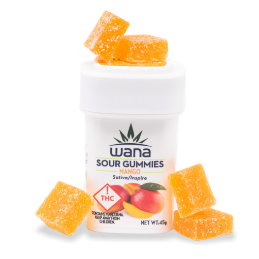 Mango Sativa Sour Gummies 100mg 10-pack