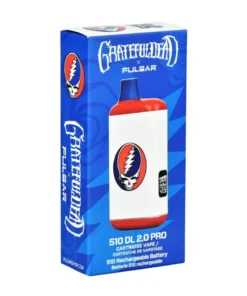 Grateful Dead x Pulsar 510 DL 2.0 PRO Vape Cartridge Battery