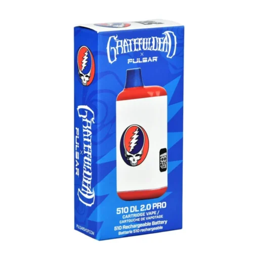 Grateful Dead x Pulsar 510 DL 2.0 PRO Vape Cartridge Battery